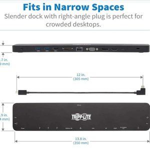 Tripp Lite USB-C Docking Station - U442-DOCK7D-B